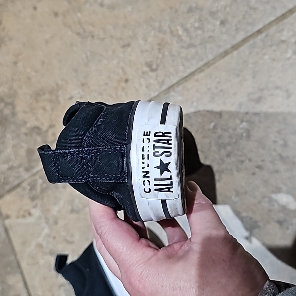 Converse All Star black and white shoes - Picture 7 of 10